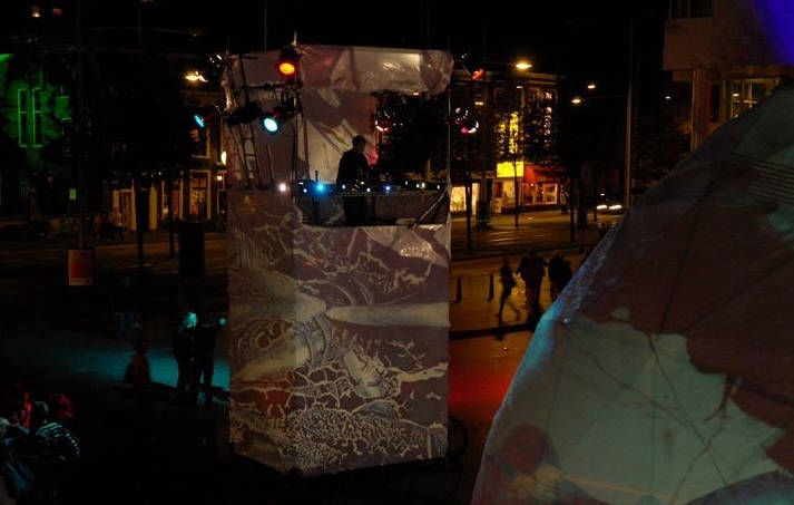 panoramax, project, dome, spuiplein, todays, art, visuals, judocus, 2006