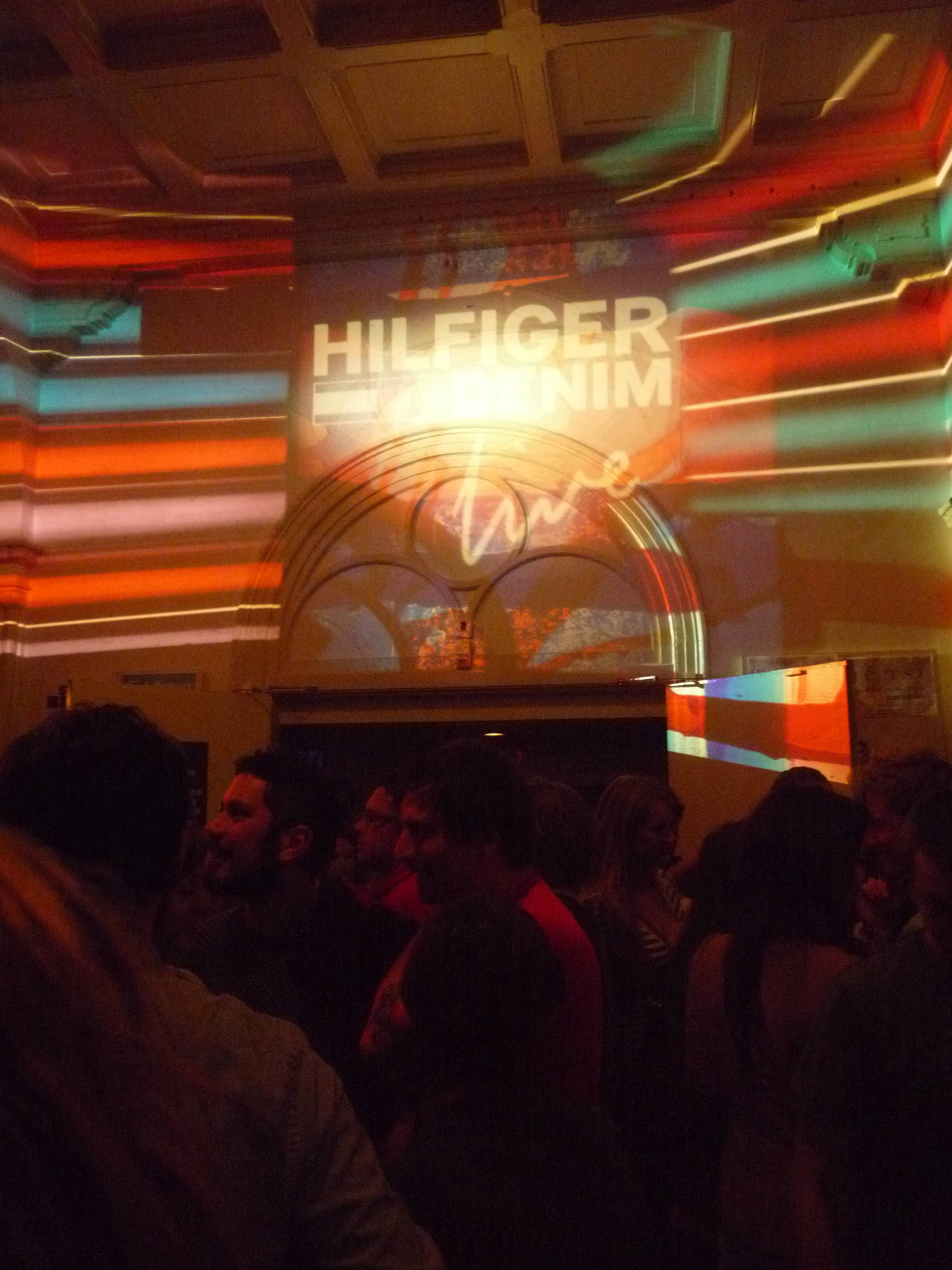 Visuals, Judocus, SlidesinMotion for Hilfiger, Denim, live, Paradiso, Amsterdam, 2010