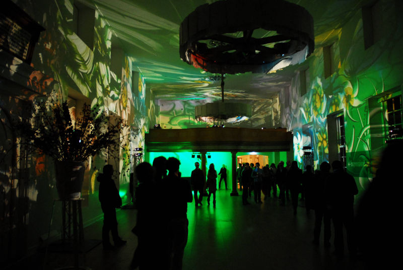 judocus, visuals, hermitage, museum8, 2012, impressionism, projections, Amsterdam, 2012, dia