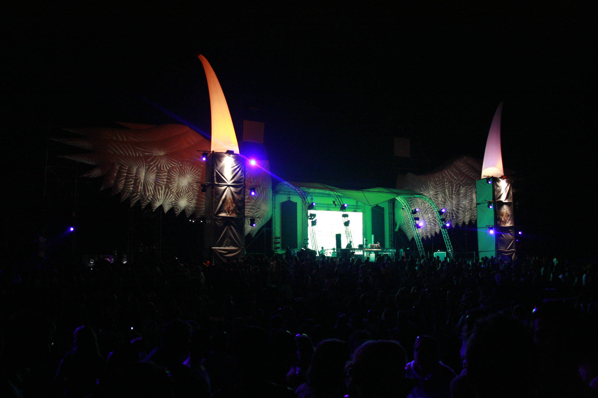 Extrema, outdoor, 2007, aquabest, eindhoven, dome, visuals, projecties